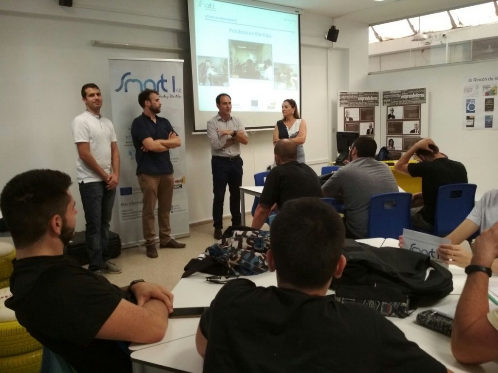 smartI 4.0 presentación en aula empresa